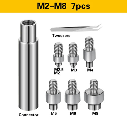 Screw Thread Hot Insert M2/2.5/3/4/5/6 Brass Knurled Nut Implant  for Plastic 3D Printing Assortment Kit