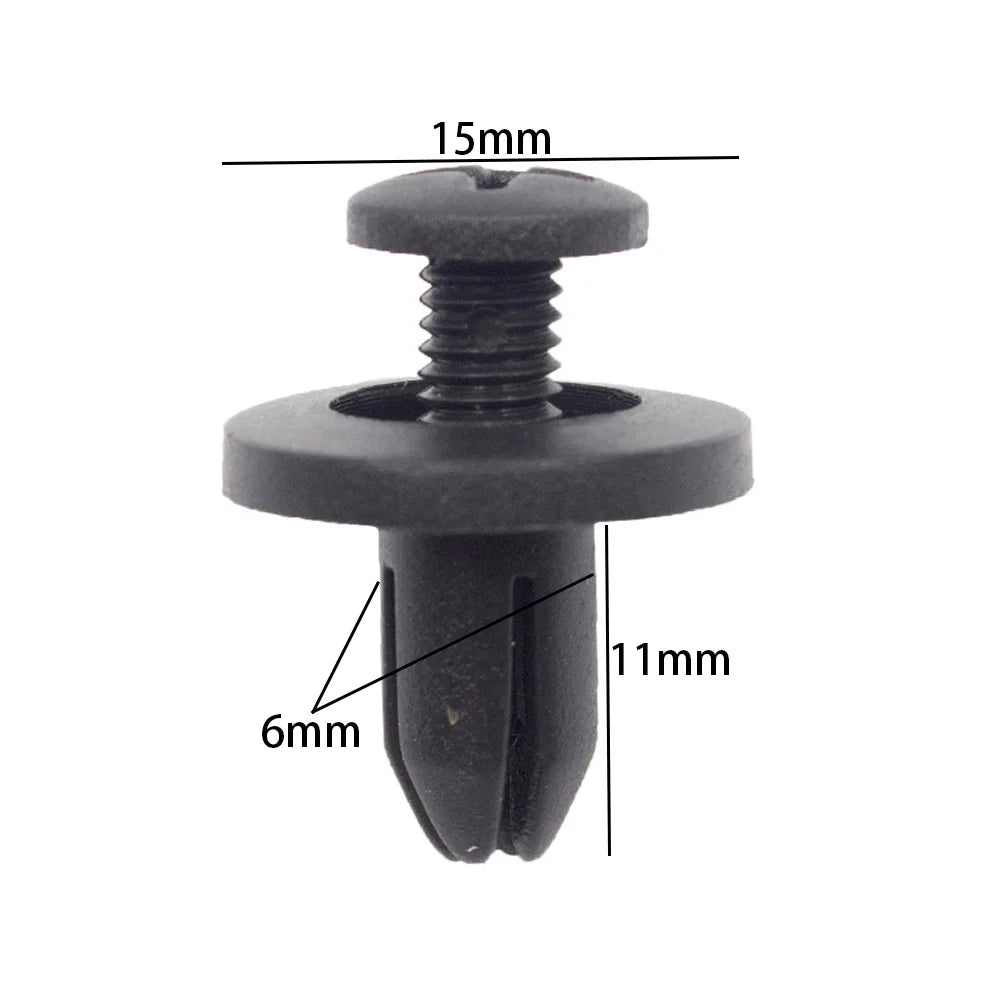 Nylon Car Trim Panel Retainer Clips (60pcs)