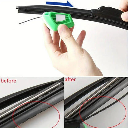 Windshield Wiper Blade Regroove Tool – Rubber Restorer & Repair Cutter