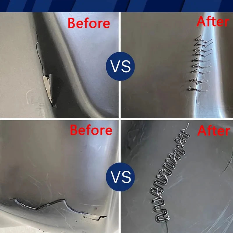 Hot Stapler HotNail 100-600Pcs, Plastic Repair for Bumpers and more