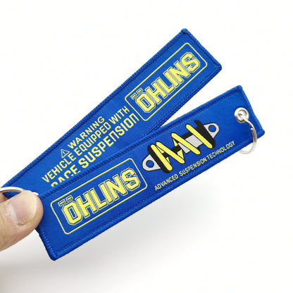 Embroided Keychain - Type R, Eat Sleep Race, HKS, BIRDE, Tein and more!