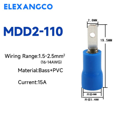 Insulated Spade Wire Connector Assortment