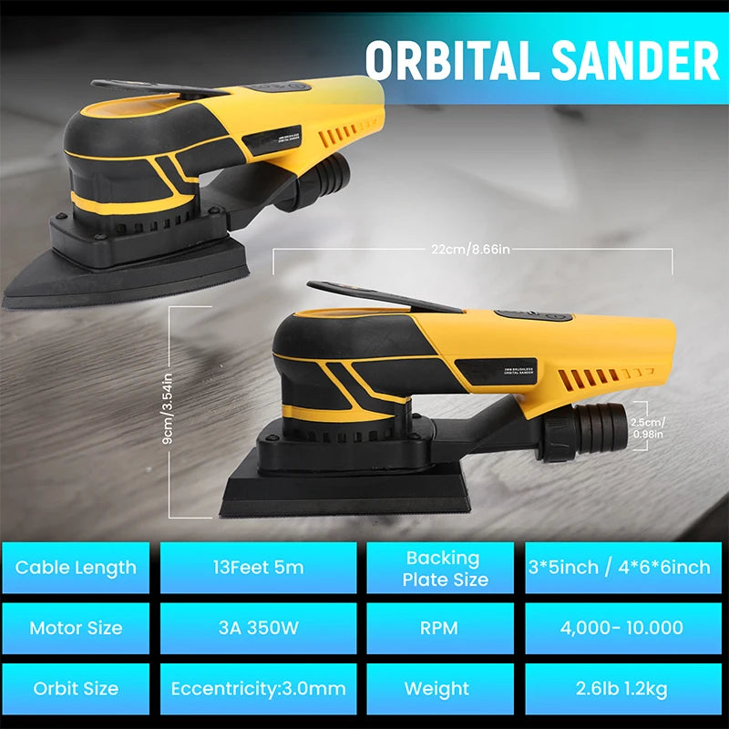 Electric Eccentricity Orbital Sanders (MIRKA DEROS 5.0 and 3,0 series Clone)