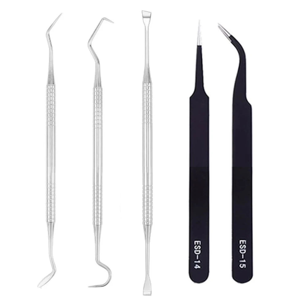 Vinyl Weeding & Wrap Tool Set – Picks, Tweezers, Knife & Scissors