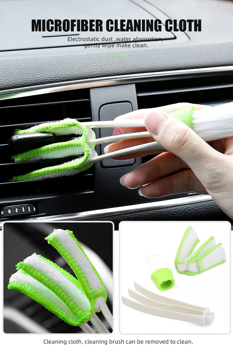 Interior Detail Brush – Vent & Dashboard Cleaning Tool for VW & Other Cars