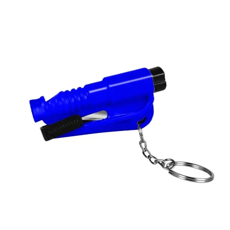 3-in-1 Car Safety Hammer & Seatbelt Cutter – Window Breaker Escape Tool with Whistle