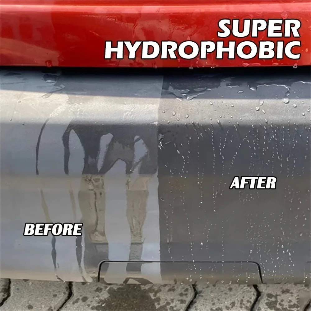 Rubber & Trim Refresh Wax – Hydrophobic Black Restorer for Car Trim & Seals