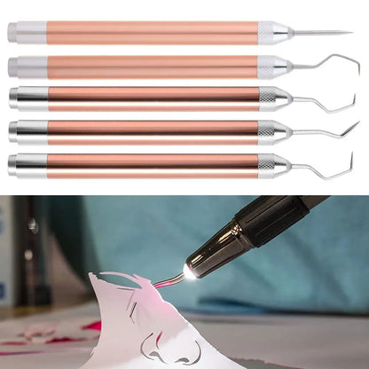 LED Vinyl Weeding Tool Set – Illuminated Weeder Pens for Car Wrap & Decal Work