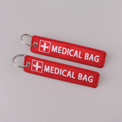 Embroided Keychain - FakeTaxi, Equality, Danger, Medical bag, Happy Endings and more