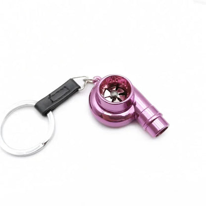 Spinning Turbo Keychain With Real Sound