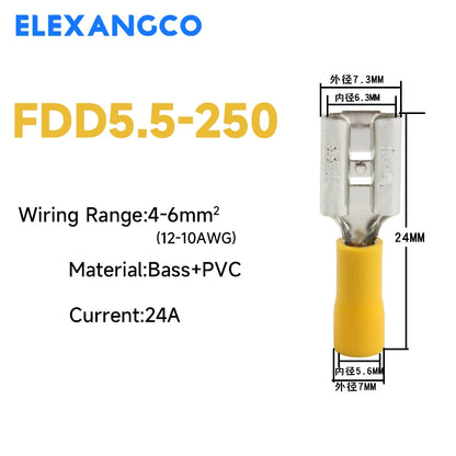 Insulated Spade Wire Connector Assortment