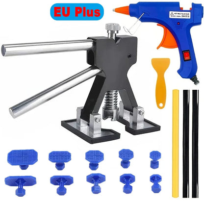Paintless Dent Repair Kit – Suction Cup Dent Puller with Glue Tabs for Auto Body