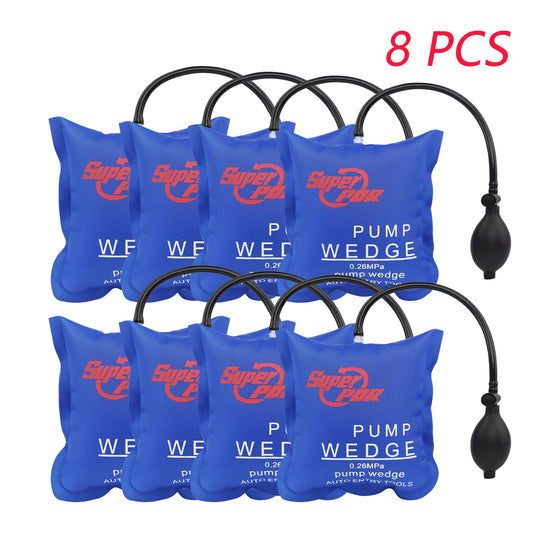 Air Wedge 1/2/4/8pc Super PDR, Airbag Cushioned Hand Pump