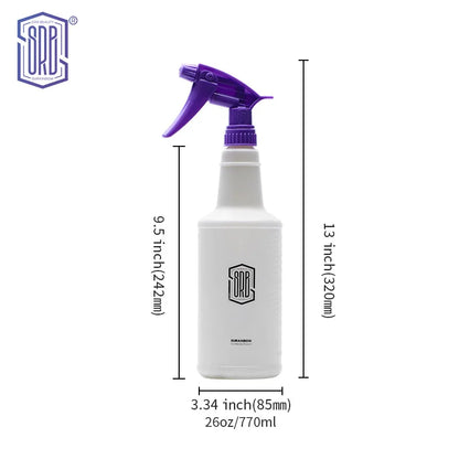 Fine Mist Spray Bottle for Car Detailing – Heavy-Duty HDPE Chemical-Resistant Sprayer