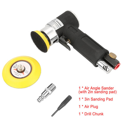 Pneumatic Air Sander 90° also Polishing and Grinding, 2inch 3inch Sanding Pad