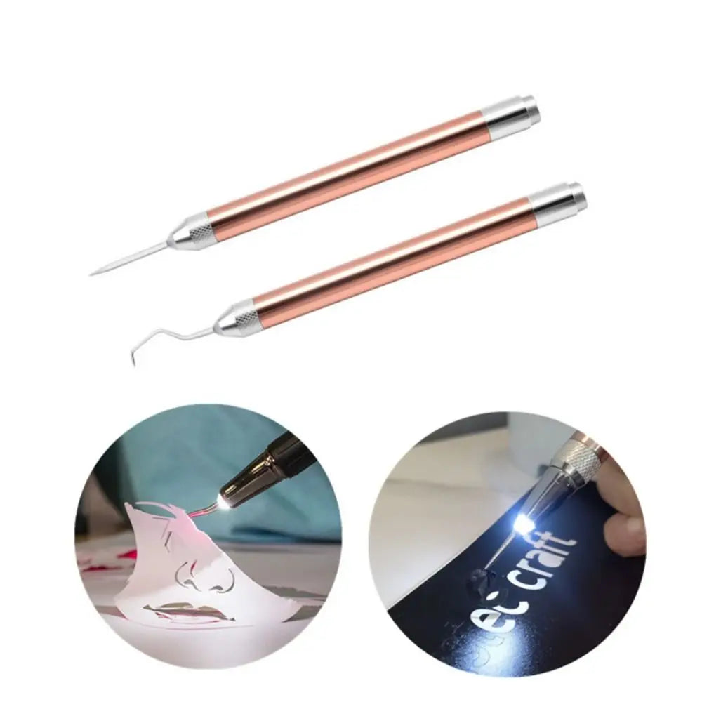 LED Vinyl Weeding Tool Set – Illuminated Weeder Pens for Car Wrap & Decal Work