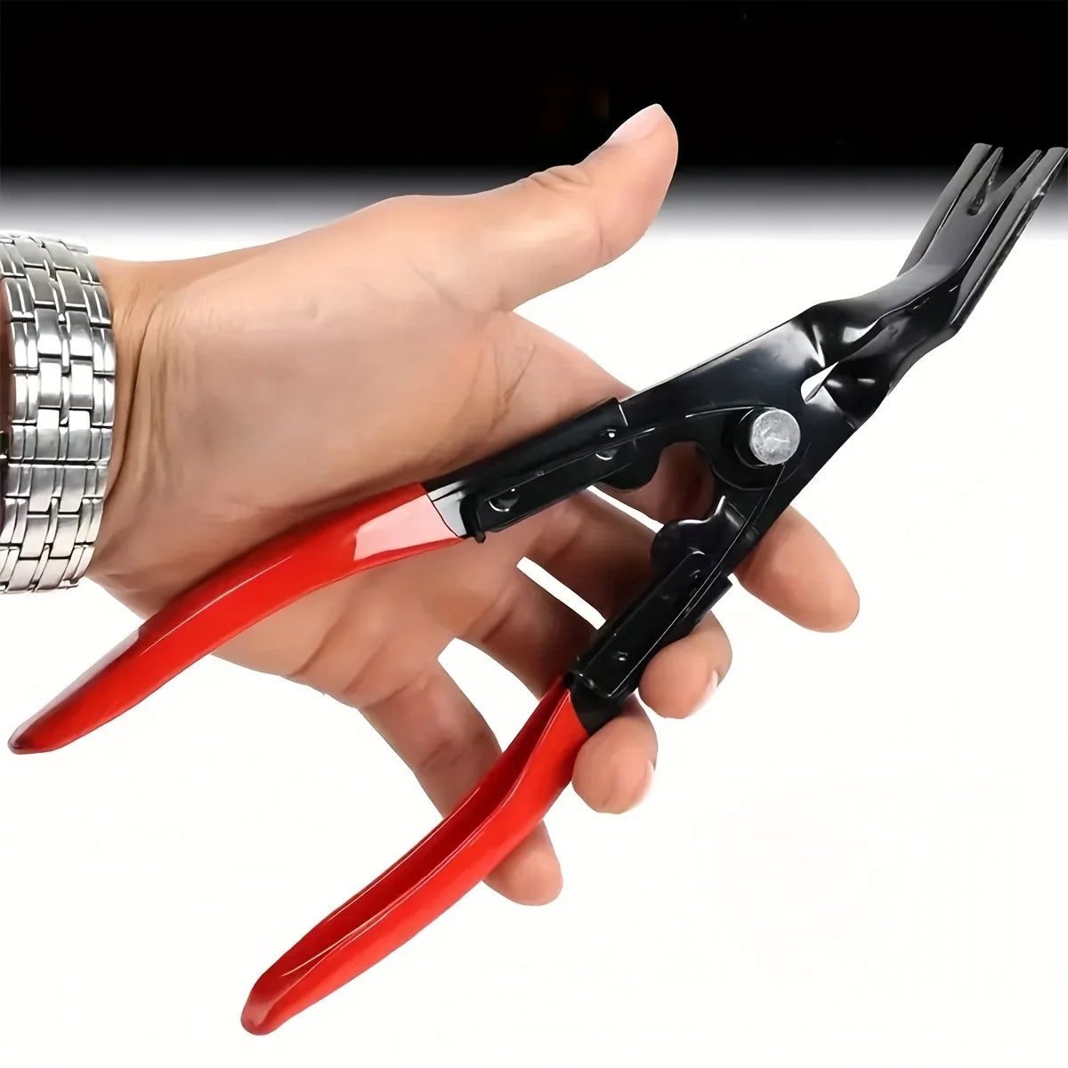 Fastener Remover Pliers Car Trim Rivet Removal Pry Tool