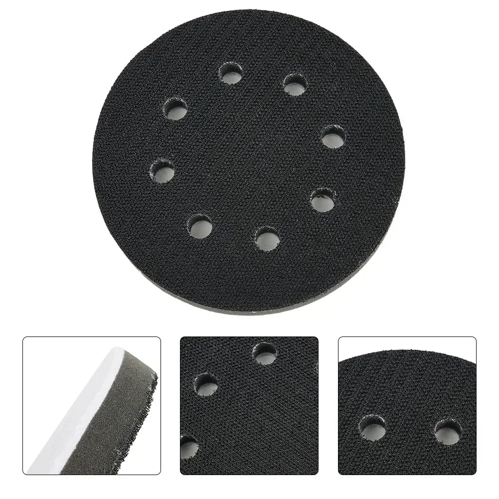 5-Inch Soft Sponge Interface Pad – Backing Pad for Sanding Discs on Uneven Surfaces