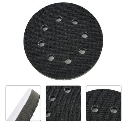 5-Inch Soft Sponge Interface Pad – Backing Pad for Sanding Discs on Uneven Surfaces