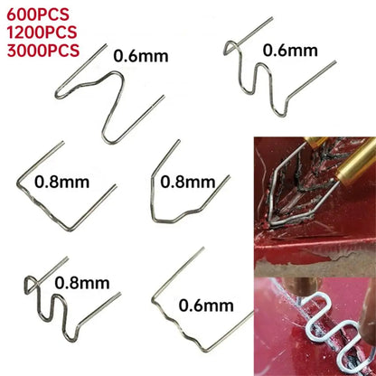 Hot Stapler, Hot Nails Plastic Repair for Bumpers and more, 3000/1200/600pcs