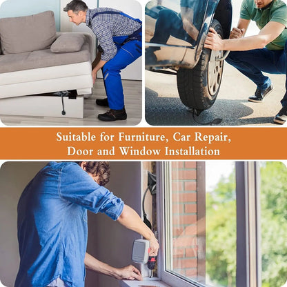 Air Wedge 1/2/4/8pc Super PDR, Airbag Cushioned Hand Pump