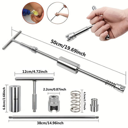PDR Impact Puller Kit - Small or Longer Puller for Paintless Dent Removal 18/20 Tabs