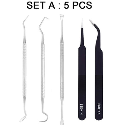 Vinyl Weeding & Wrap Tool Set – Picks, Tweezers, Knife & Scissors