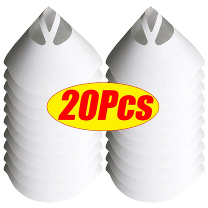 Disposable Paint Straining Funnel Filters – Conical Nylon Mesh for Spray Guns