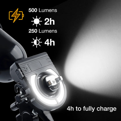 LED Spray Gun Paint Light – Adjustable 5-Color Rechargeable Work Lamp